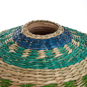 Vase de jonc de mer de support de fleur fait à la main de Vietrustic pour le Vase de plante de décor de Table - Product Image 3