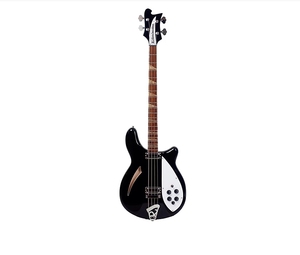 Bajo eléctrico Rickenbacker 4005V semihueco nuevo de fábrica - Jetglo de alta calidad - Product Image 1