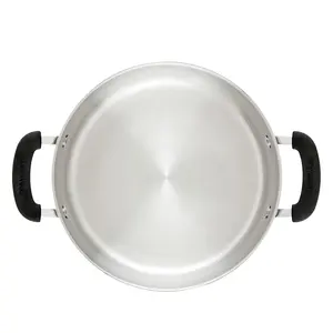 Cacerola de Metal Resistente al Calor, Asa de Aleación de Aluminio, Tapa de Aluminio, Compatible con Cocina de Inducción, Estilo Americano, Rectangular - Product Image 2