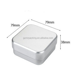 Vente d'usine argent carré en aluminium pot boîte en fer blanc peut pour <span class=keywords><strong>savon</strong></span> <span class=keywords><strong>voyage</strong></span> étain <span class=keywords><strong>porte</strong></span>-<span class=keywords><strong>savon</strong></span> boîte avec couvercle vide pots de <span class=keywords><strong>savon</strong></span> cosmétique - Product Image 5