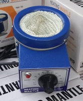 Manteau chauffant en aluminium de laboratoire pour fiole à fond rond avec serpentin chauffant et contrôleur de température, capacité 500 ml