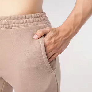 Meilleure vente au prix de gros Pantalon de survêtement décontracté taille moyenne pour hommes en coton de qualité supérieure à motif droit Streetwear style Pakistan - Product Image 5