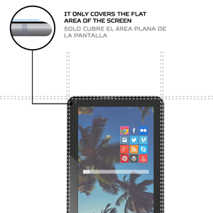 ฟิล์มกันรอยหน้าจอสำหรับแท็บเล็ต Prixton T_ 1600Q - Product Image 4