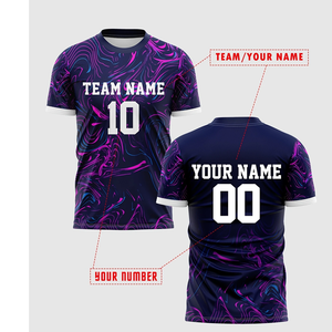 Maillot de football avec effet rafraîchissant, maillot de football pour homme, confortable, respirant, graphisme vibrant, ajustement confortable, équipement de football - Product Image 2