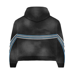 Survêtements pour hommes mode pantalons de survêtement et ensemble à capuche pull personnaliser point lavé à l'acide sweats à capuche pour hommes respirant - Product Image 3