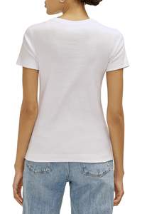 Recién llegado, camisetas de mujer de alta calidad, decoración de botones de moda, respetuosas con el medio ambiente y transpirables, fabricadas en Pakistán - Product Image 5