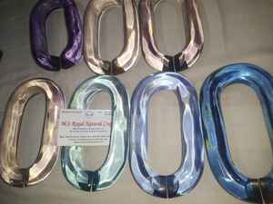 Wholesale <b>clear</b> Chunky Thin <b>Resin</b> Chain High Quality Link Big Chain home and office room decoration multi links available - Product Image 6
