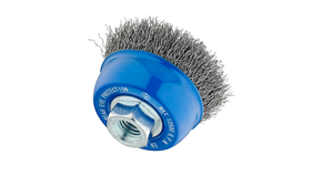 Cepillo de Alambre de Acero Profesional de la Mejor Calidad para Amoladora Angular o para Limpieza de Soldadura Disponible al Mejor Precio - Product Image 3