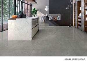 Vente chaude 600*1200mm Design moderne tout-homogène porcelaine marbre carrelage lumière anti-dérapant intérieur carrelage finition brillante - Product Image 6