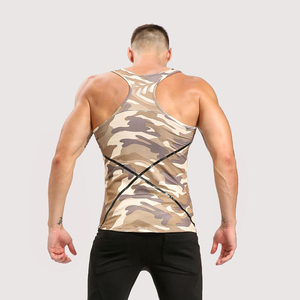 Débardeurs pour hommes sur mesure en gros, sans égal, en coton/polyester, séchage rapide, respirants, avec motifs par transfert thermique, solutions luxueuses - Product Image 2