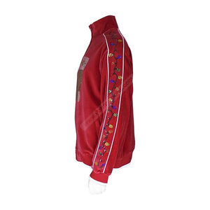 Chándales de diamantes de imitación rojos personalizados de calidad superior Chándales de diamantes de imitación superventas Precio barato Chándales de diamantes de imitación - Product Image 5