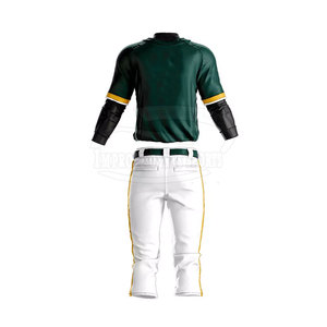 Ensemble d'uniformes de baseball en polyester léger de haute qualité respirant vêtements de softball grande taille nouveauté - Product Image 5