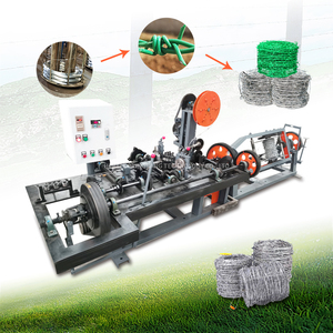 Prikkeldraadmachine/Elektrisch Gegalvaniseerd Prikkeldraad Die Machine/Productielijn Maken - Product Image 1