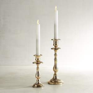 Support de bougie en T en métal de conception unique pour le pilier de bougie en aluminium de décoration d'éclairage de Noël de salon - Product Image 2