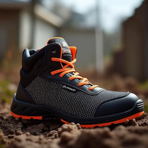 Botas de Seguridad Diamond AVANGER Talla 42 W.11 Negro/Naranja S3S CI FO SR - Product Image 3