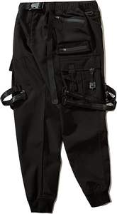 Pantalones Tácticos Techwear para Hombre con Tirantes - Joggers Cargo Estilo Urbano |   Fabricación Personalizada al por Mayor - Product Image 6