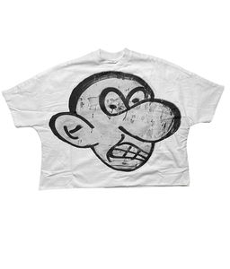 260GSM โอเวอร์ไซส์เสื้อยืดผู้ชายผ้าคอตตอน100% พิมพ์โลโก้ DTG เสื้อครอปผู้หญิงตัวสั้นเปิดไหล่ตกโลโก้ตามสั่ง - Product Image 4