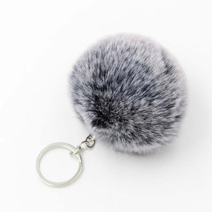 2024 coloré <span class=keywords><strong>Pom</strong></span> <span class=keywords><strong>Pom</strong></span> fausse fourrure boule Pompons porte-clés givre personnalité <span class=keywords><strong>pompon</strong></span> en peluche porte-clés pour filles femme sac breloques - Product Image 3