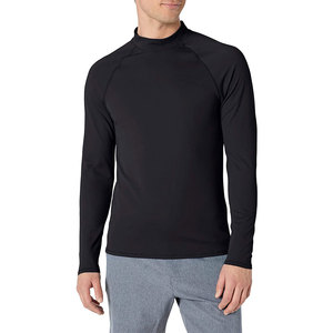 Maillots de sport personnalisés en gros pour Jiu Jitsu, fitness et natation, imprimés, à manches longues, pour hommes, MMA, BJJ, Rashguard, Rash Vest, en Spandex/Nylon respirant - Product Image 2