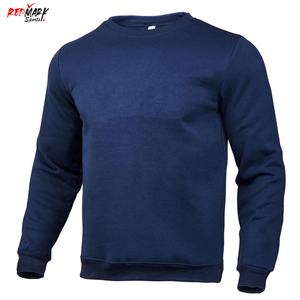 Custom Design High Quality Sweatshirts for <b>Men</b> Regular Fit with Solid Pattern OEM Service for Fall Season - Product Image 3