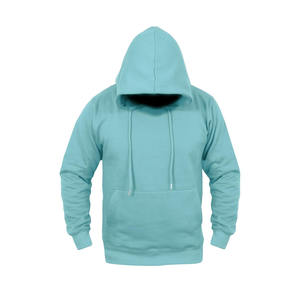 Fabriqué en usine prix de gros automne et vêtements d'hiver couleur unie sweat à capuche vierge à manches longues vêtements de travail à capuche pour hommes et femmes - Product Image 1