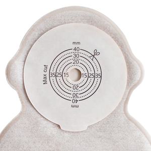 Çocuklar için kolostomi torbası pediatrik Drainable cırt cırt tek parça - Product Image 3