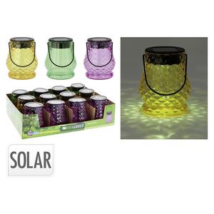 12 VPE Solar Decorative Light Black 9x10.8 Other Candle Holders Lanterns & Candle Jars - Product Image 1