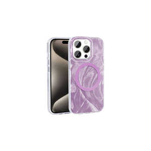 Funda de Silicona Líquida de Lujo Compatible con Magsafe, Diseño Artístico de Paleta de Pinceles para iPhone 15 Pro Max - Product Image 6