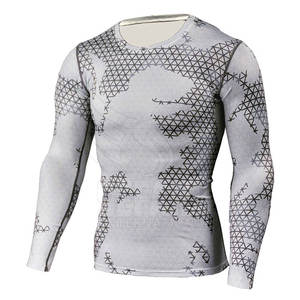Rash Guard sublimado de calidad superior por encargo Suministro directo de fábrica en stock Rash Guard - Product Image 5