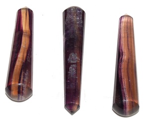 Point de massage en cristal Lapis Lazuli à 16 facettes fait à la main pierre semi-précieuse naturelle pour la méditation pour les facettes à facettes - Product Image 6