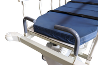 Chariot de transfert hydraulique pour patient avec garde-corps en alliage et frein central