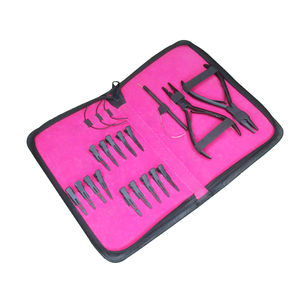 OEM Meilleur prix d'usine bon marché Logo personnalisé Couleur de qualité chirurgicale Pinces d'extension de cheveux tout-en-un et outils Accessoires - Product Image 6