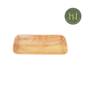 Plateau de service rectangulaire en bois fabriqué à la main écologique de taille personnalisée OEM plateau de présentation de nourriture en perles naturelles du Vietnam - Product Image 6