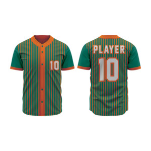 Custom OEM Full Button Baseball <b>Jersey</b> <b>Short</b> Sleeve Team Uniform Breathable Quick Dry Mesh Fabric Sports Shirt for Men Youth - Product Image 5