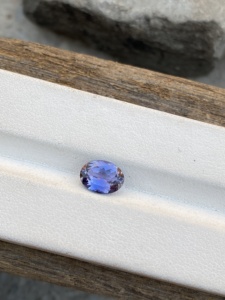 Piedra de corte ovalado de tanzanita Bio Color natural no calentada con excelente calidad de color Zoisita natural Lupa limpia de 1,40 quilates - Product Image 2