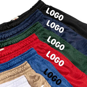 Vente en gros de shorts de basketball tendance pour hommes shorts de basketball décontractés en maille personnalisés - Product Image 3