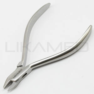 LIKAMED Aderer Plier Ortho Wire Bending 3 Pronged Pliers 12.5 cm Stainless Steel Pliers CE <b>Dental</b> <b>Equipments</b> - Product Image 6