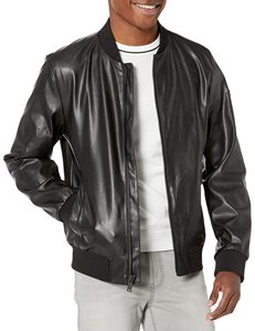 Men's Stylish Waterproof Genuine Leather Stand Front <b>Vintage</b> <b>Jacket</b> Fashionable Durable for Year-Round Adventures - Product Image 4