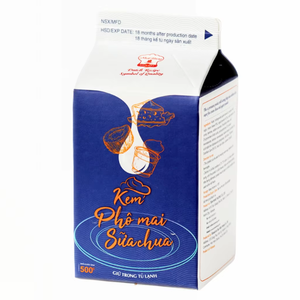 Crème non laitière de qualité supérieure, personnalisable avec votre marque, certifiée HALAL, pour yaourt, dessert, café et thé au lait, 500 g - Product Image 1