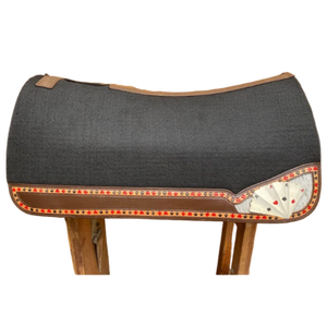 ผ้ารองอานอเนกประสงค์ ผ้าฝ้ายดิร์ล ขนหลากสี สำหรับขี่ม้า ขายดี ผ้าห่มขายส่ง - Product Image 1