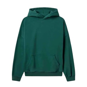 Une usine OEM produit des sweats à capuche en coton pour hommes avec logo personnalisé et une distribution mondiale pour les marques de vêtements professionnelles. - Product Image 1