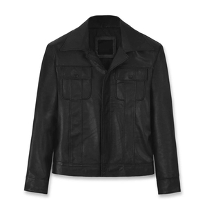 Chaquetas de Cuero Diseña Tu Propio Estilo Chaqueta de Cuero para Hombre a Precio Económico Nuevo Diseño Chaqueta de Cuero Entallada de Invierno para Hombre - Product Image 5