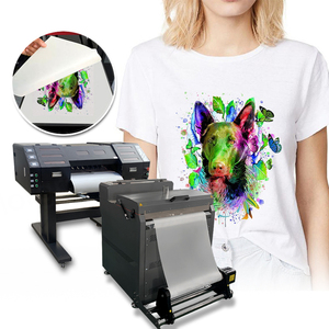 Imprimante textile numérique automatique XBH DTF Pet Film Printer I3200 avec tête d'impression 60 cm pour l'impression par transfert sur t-shirts et vêtements - Product Image 1