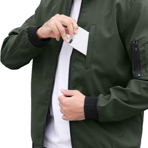 Washable <b>men's</b> <b>Jackets</b> Bomber Wholesale Price Service High Demanding New style <b>men</b> <b>Jackets</b> Breathable Bomber <b>Jacket</b> for <b>men</b> - Product Image 3