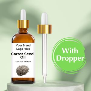Semilla de zanahoria de aceite esencial puro orgánico 100% Premium (Daucus Carota) y etiqueta privada de Rosa OEM para el cuidado de la salud corporal - Product Image 2