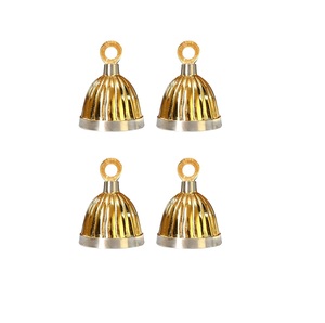 Campana de latón antiguo adorno colgante de Navidad personalizado para árbol de Navidad decoración de la pared del hogar Año Nuevo x árbol de Navidad en forma de vacaciones - Product Image 5
