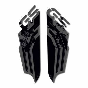 Autocollants personnalisés résistants à l'eau avec logo pour réservoirs de moto BMW F750GS & F850GS Triple Black - Product Image 2