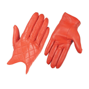 Gants d'habillage marron en cuir véritable unisexe Gants d'extérieur chauds d'hiver pour écran tactile - Product Image 6