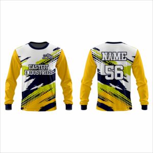 Camisas de Manga Larga para Hombre, Corte Regular, Casual, 100% Poliéster/Algodón, Tejido Waffle, Cuello Redondo, Secado Rápido, Transpirable - Product Image 3