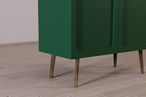 Buffet de alta calidad de madera maciza 100% de diseño moderno para muebles de apartamento, muebles de cocina - Product Image 5